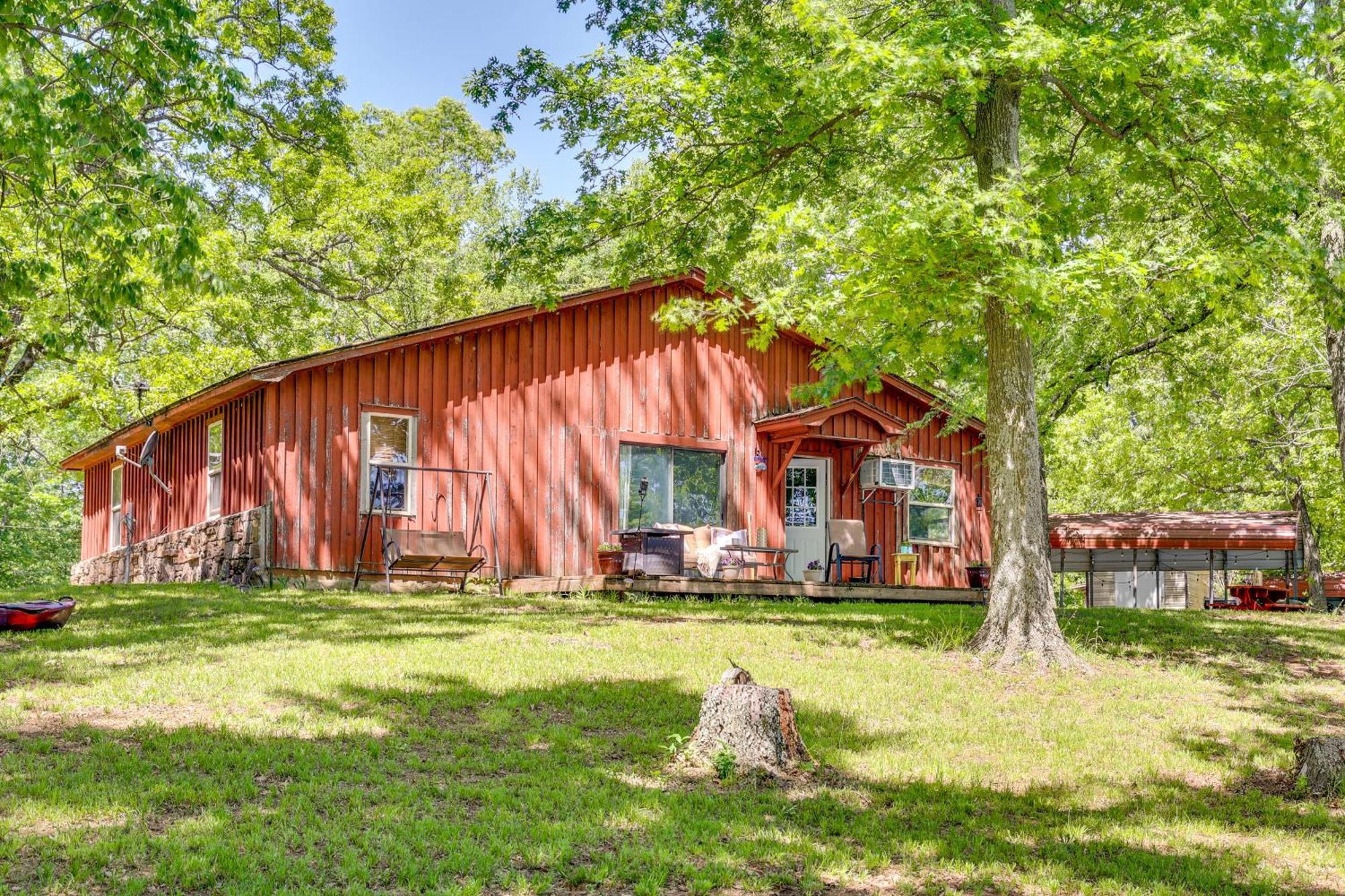 Rural Arkansas Vacation Rental With Lake Access Scranton Kültér fotó
